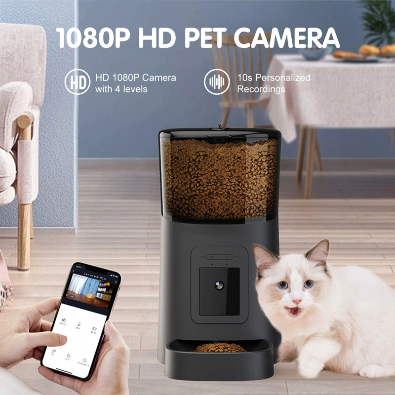 Automatic Pet Feeder With Camera